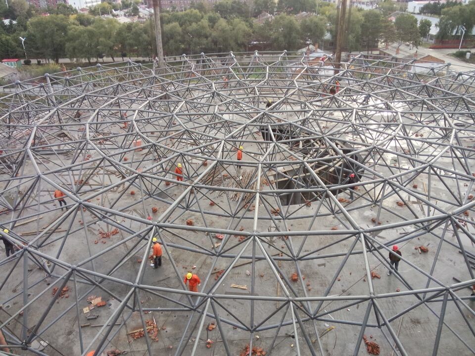 安达全民健身中心网架