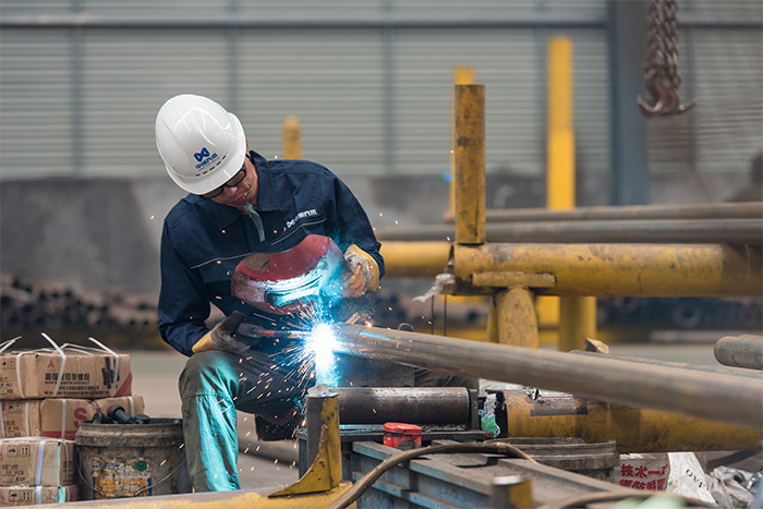 安达网架杆件点焊